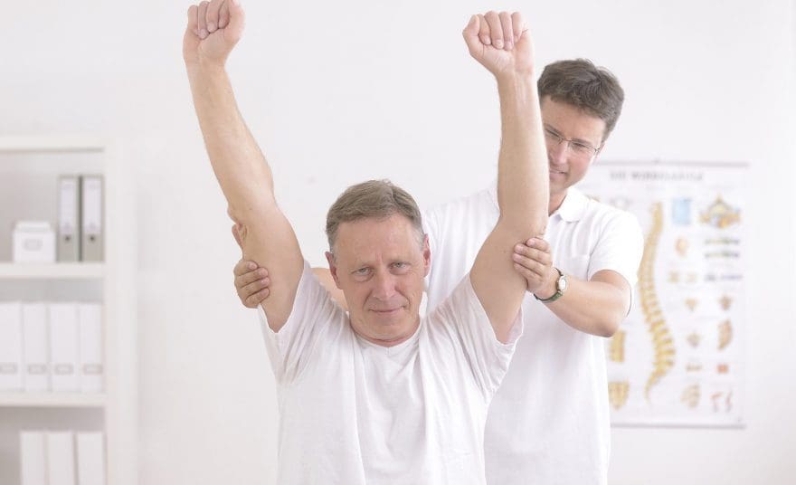 rotatorcuffel paso chiropractor patient rehab post injury