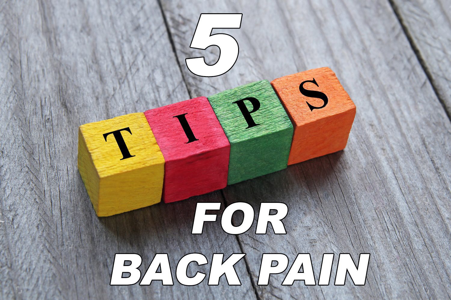 chiropractic tips for back pain