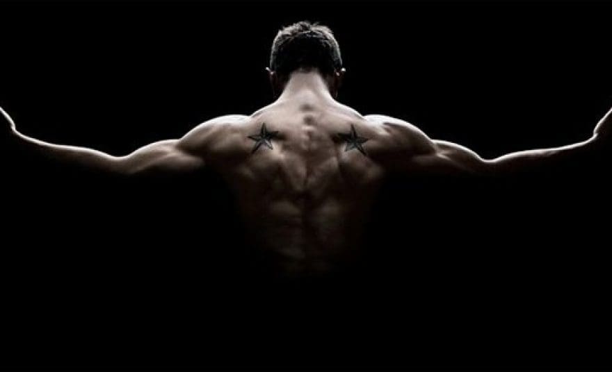blog picture of man flexing his back