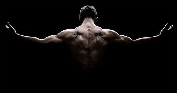 blog picture of man flexing his back