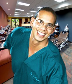 Dr Jimenez Torso Lean In Clinic Back