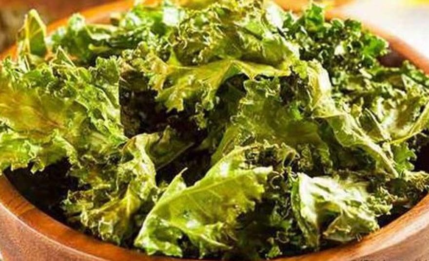 blog picture of kale chips