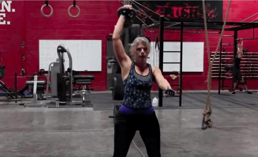 Push as Rx kettlebell training