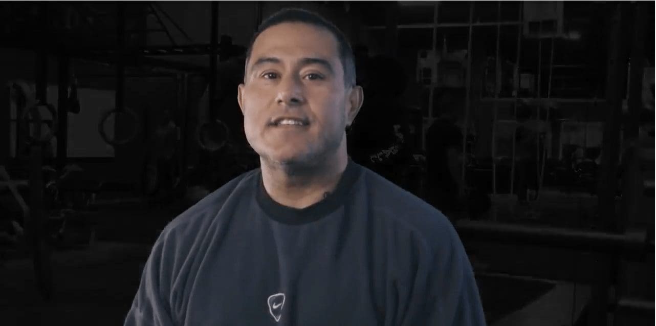 Luis Martinez gives testimonial on push as rx