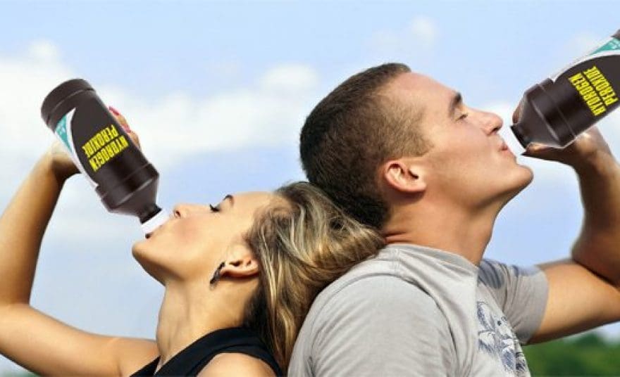 blog picture of people drinking hydrogen peroxide