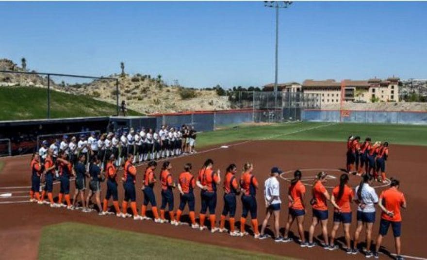 blog picture of women's college softball