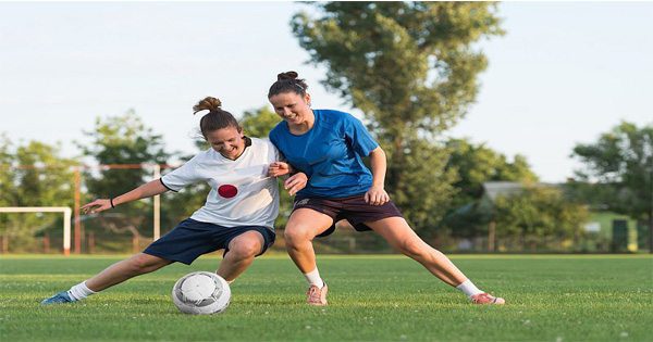 blog picture of ladies playing soccer