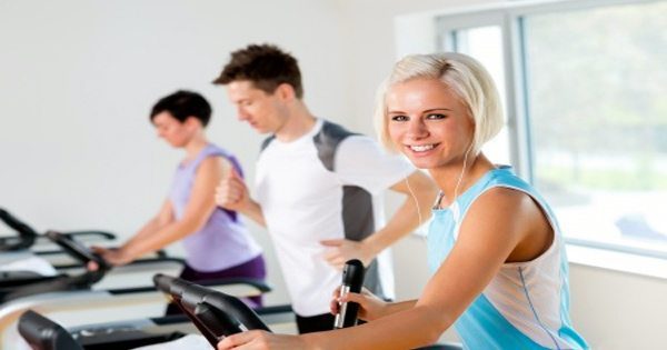 blog picture of two women and a man working out