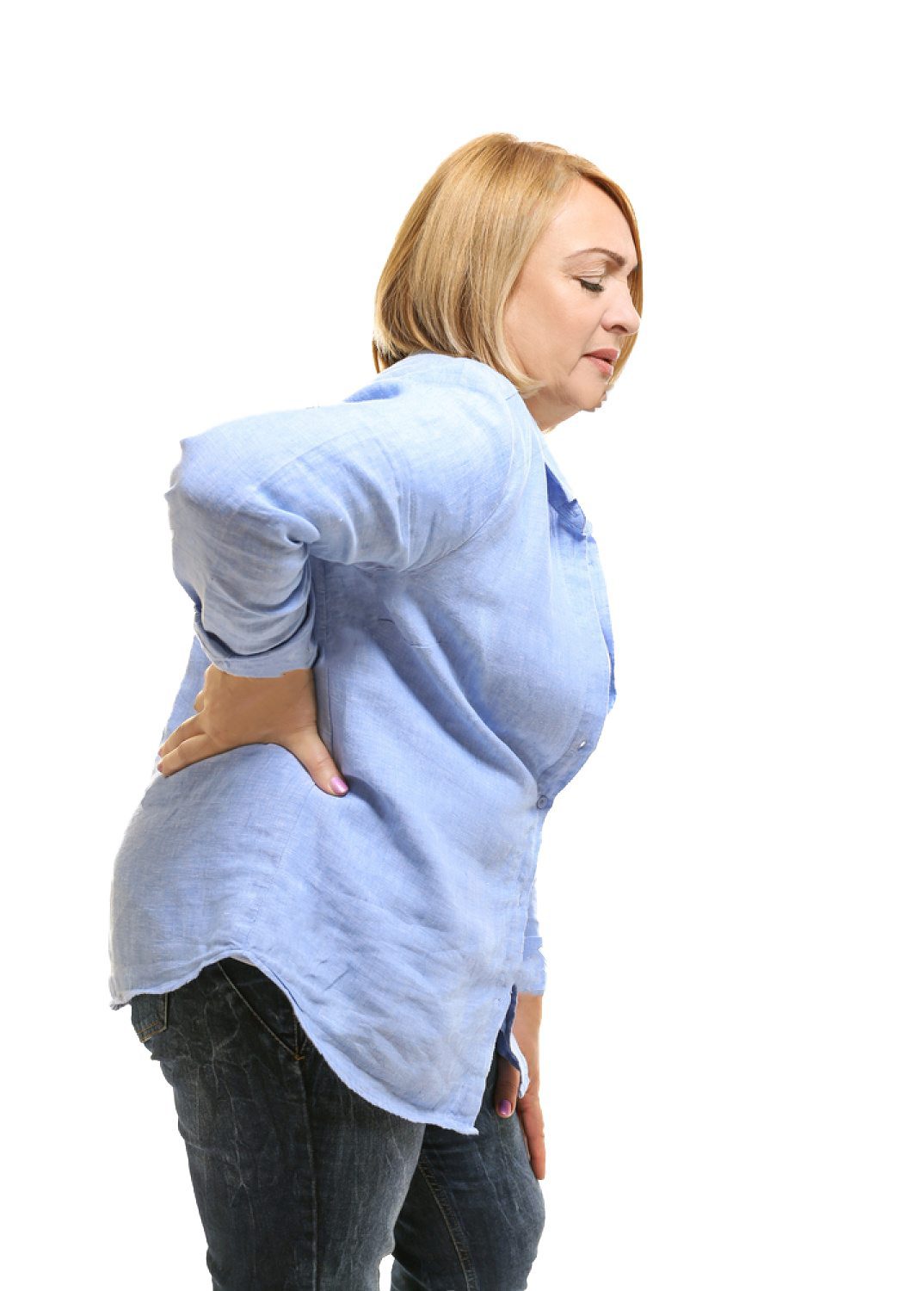 blog picture of older woman with back pain