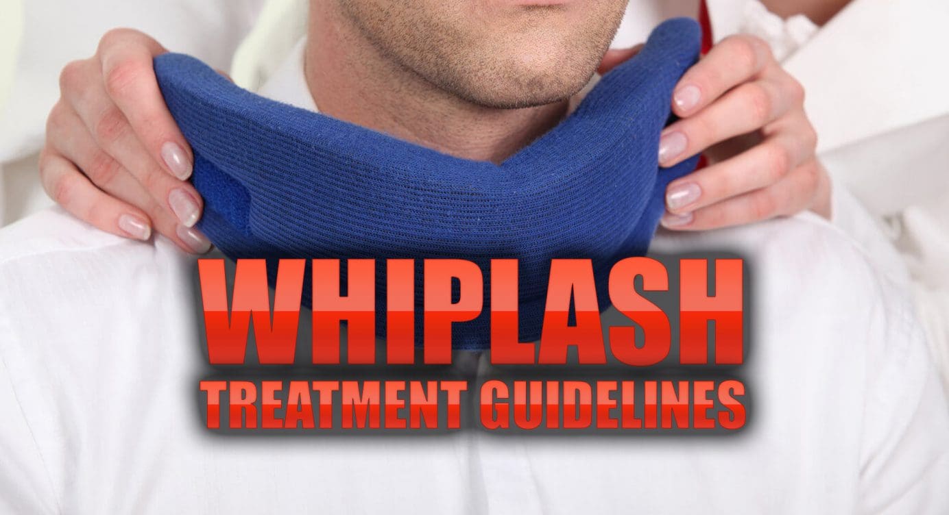 Whiplash Treatment Guidelines in El Paso, TX