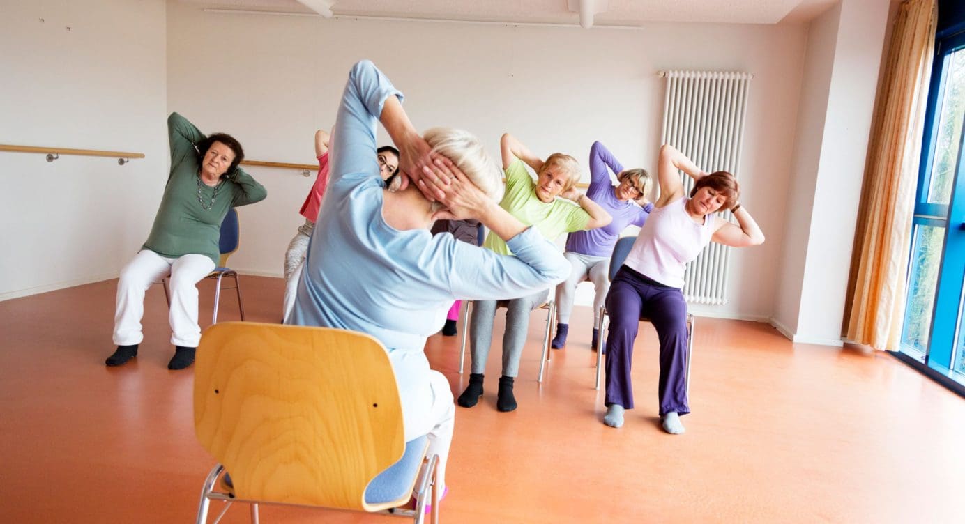 Chair & Abdominal Exercises In MET Therapy